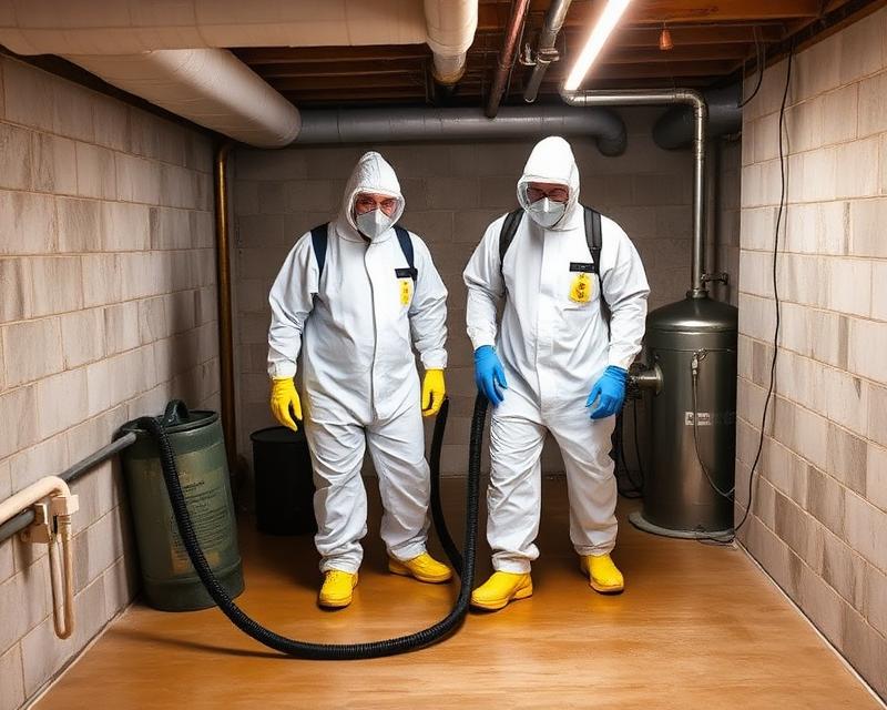 Sewage Cleanup & Sanitization